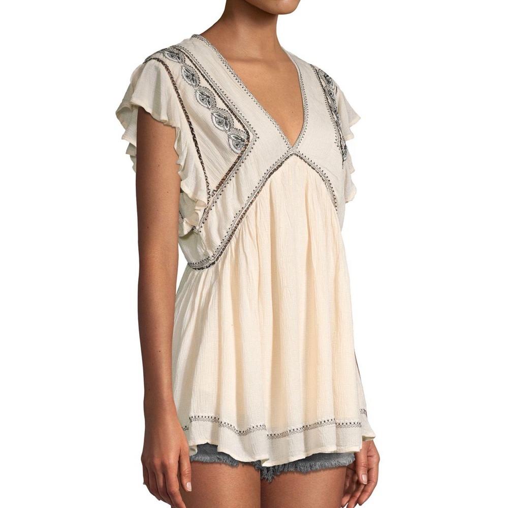 Free People Falling Water tunic top